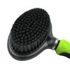 2-in-1 Dual-Sided Slicker and Bristle Grooming Pet Brush