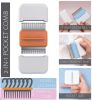 2-in-1 Underake and Stainless Steel Travel Grooming Pet Comb