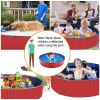 Foldable Pet Swimming Pool Bathing Tub Playmat Kids Pools