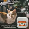 Lime Sulfur Pet Skin Cream, Veterinary Treatment for Itchy and Dry Skin