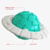 Dog Toy Training Interactive Flying Saucer Dog Toothbrush