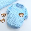 Winter Pet Clothes; Cute Fleece Puppy Dress Warm Coat