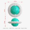 Dog Toy Training Interactive Flying Saucer Dog Toothbrush