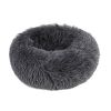 Small Large Dog Calming Bed Cozy Warm Plush Sleeping