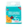 Small dog disposable diapers; sanitary napkin