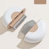 2-in-1 Travel Connecting Grooming Pet Comb and Deshedder