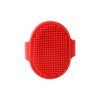 Soft Rubber Dog Brush, Fur Grooming Massage Brush