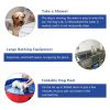 Dog Pool, Foldable Pool, Dog Bath, Non-Toxic Kid's Rigid Pool