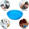 Silicone pet bowl anti-choking pet slow food bowl