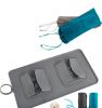 Pet Collapsible Dog Bowl, Foldable Expandable Silicone Feeder Traveling Bowl