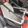 Travel Dog Bag Car Booster Seat Breathable Folding Soft Washable
