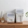 Pet Food Storage Box, Sealed and Moisture-Proof with Measuring Cup