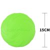 Pet UFO Toys Flying Discs Training, Toy Puppy Rubber Fetch Flying Disc