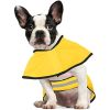 Reflective Raincoat Hooded Slicker Poncho Waterproof Dog Clothing