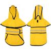 Reflective Raincoat Hooded Slicker Poncho Waterproof Dog Clothing