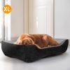 Pet Dog Bed Soft Warm Fleece Nest Sofa Bed Cushion Mat