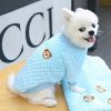 Winter Pet Clothes; Cute Fleece Puppy Dress Warm Coat