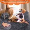 Dog Bed Soft Plush Cushion Warm Mat with Long Plush