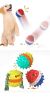 Chew Toy Treat Squeaky Bounce with Rope for Aggressive Dog Chewers