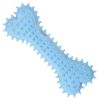 2pcs New dog grinding teeth biting toys Creamy scented with prickly flat bones