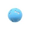Rubber Ball Hollow Footprint Training Elastic Durable Chew Play Ball Toy for Dog