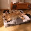 Dog Bed with Memory Foam Dog Couch Sofa and Removable Washable Cover