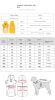 Dog raincoat cloak type reflective strip, windproof dog hooded raincoat