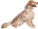 Reflective Raincoat Hooded Slicker Poncho Waterproof Dog Clothing