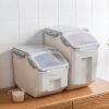 Pet Food Storage Box, Sealed and Moisture-Proof with Measuring Cup