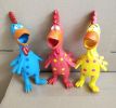 Dog Toys Screaming Chicken Squeeze Sound Toy - Bite Resistant Chew Toy