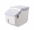Pet Food Storage Box, Sealed and Moisture-Proof with Measuring Cup