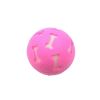Rubber Ball Hollow Footprint Training Elastic Durable Chew Play Ball Toy for Dog